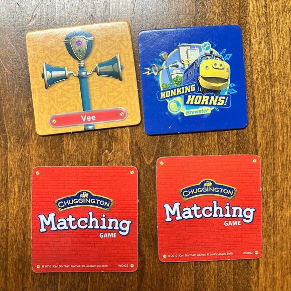 Chugginton MEMORY Match Game for Pre-Schoolers COMPLETE - Picture 6 of 8